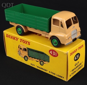 Dinky toys 431 guy warrior 4 ton lorry jj424 front