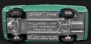 Dinky toys 138 hillman imp saloon jj443 base