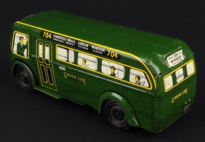 Wells brimtoy green line single decker bus jj464 back