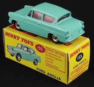 Dinky toys 155 ford anglia jj509 back