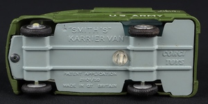Corgi toys 359 army field kitchen jj533 base