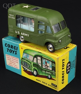 Corgi toys 359 army field kitchen jj533 front