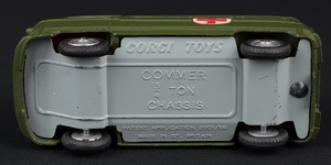 Corgi toys 354 military ambulance jj534 base