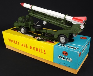Corgi toys 1113 corporal guided missile erector vehicle 1 jj535 back