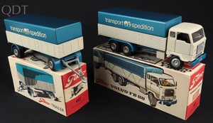 Tekno 452 volvo transport spedition trailer jj580 front
