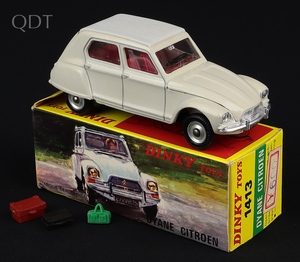 French dinky toys 1413 citroen dyane jj582 front