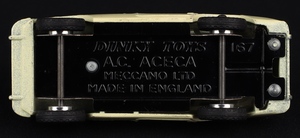 Dinky toys nabisco 167 a.c. aceca jj617 base