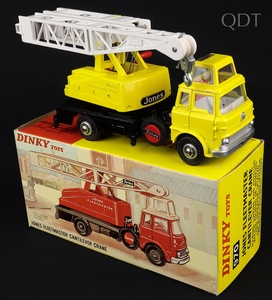 Dinky toys 970 jones fleetmaster crane jj636 front