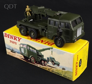 French dinky toys 826 military breakdown truck jj638 front