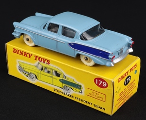 Dinky toys 179 studebaker president jj639 back