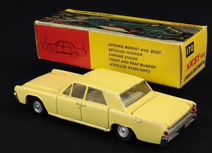 Nicky dinky toys 170 lincoln continental jj646 back