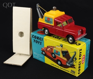 Corgi toys 477 landrover breakdown truck jj652 front