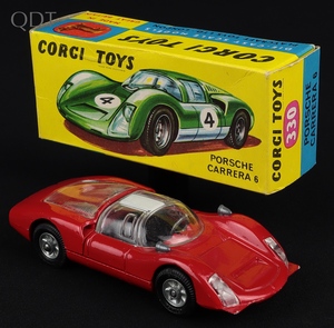 Corgi toys 330 porsche carrera 6 jj655 front