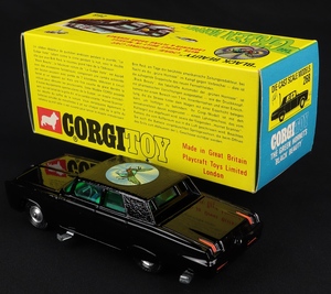 Corgi toys 268 green hornet's black beauty jj738 car reverse