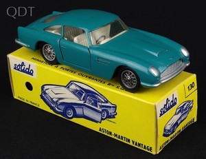 Solido 130 aston martin jj743 front