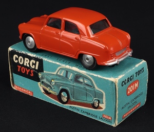 Corgi toys 201m austin cambridge saloon jj760 back
