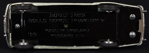 Dinky toys 198 rolls royce phandtom v jj769 base