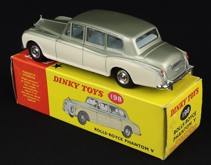 Dinky toys 198 rolls royce phandtom v jj769 back