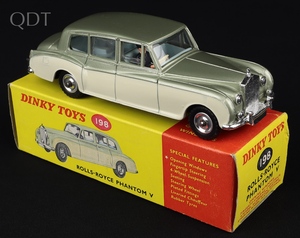 Dinky toys 198 rolls royce phandtom v jj769 front