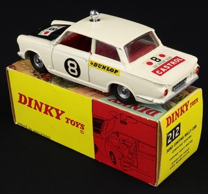 Dinky toys 212 ford cortina rally car jj771 back