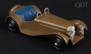 Dinky toys 38f jaguar sports car jj775 front