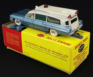Dinky toys 277 superior criterion ambulance jj848 back