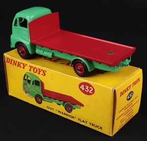 Dinky toys 432 guy warrior flat truck jj849 back
