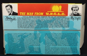 Corgi toys 497 man from uncle thrushbuster jj851 plinth