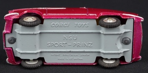 Corgi toys 316 nsu prinz jj853 base