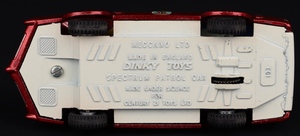 Dinky toys 103 spectrum patrol car jj867 base