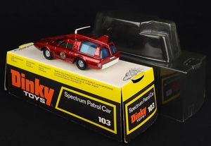Dinky toys 103 spectrum patrol car jj867 back