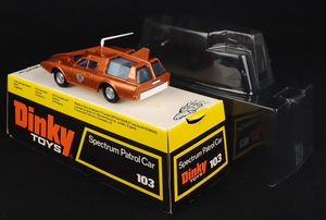 Dinky toys 103 spectrum patrol car jj868 back