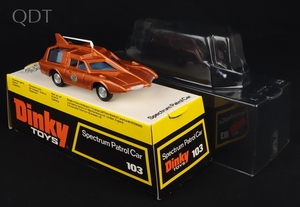Dinky toys 103 spectrum patrol car jj868 front