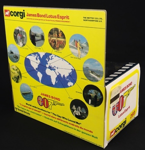 Corgi toys 269 james bond lotus esprit jj888 box