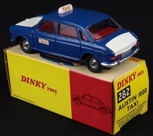 Dinky toys 282 austin 1800 taxi jj916 back