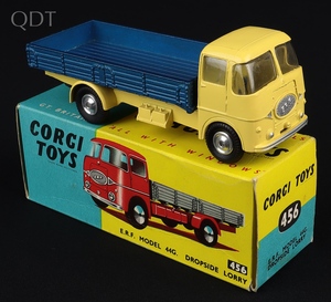 Corgi toys 456 erf model 44g dropside lorry jj918 front