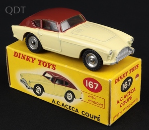 Dinky toys 167 a.c. aceca coupe jj919 front