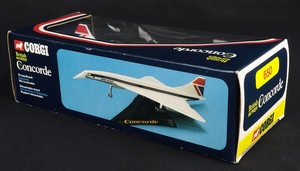 Corgi toys 650 british airways concorde jj984 back