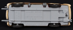 Corgi toys 261 james bond's aston martin kk17 base