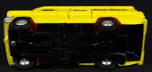 Dinky toys 407 ford hertz transit van kk24 base