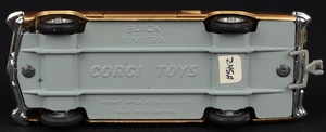 Corgi toys 245 buick riviera kk39 base