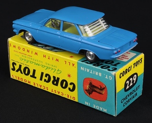 Corgi tys 229 chevrolet corvair kk38 back
