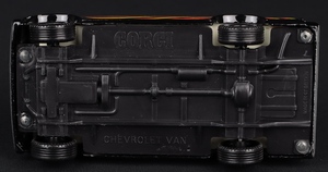 Corgi toys 432 u.s. custon van vantastic kk43 base