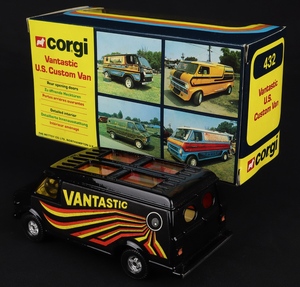 Corgi toys 432 u.s. custon van vantastic kk43 back