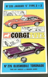 Corgi toys 276 oldsmobile advert