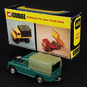 Corgi toys 438 landrover kk45 back