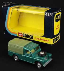 Corgi toys 438 landrover kk45 front