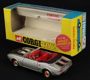 Corgi toys 343 pontiac firebird kk46 back