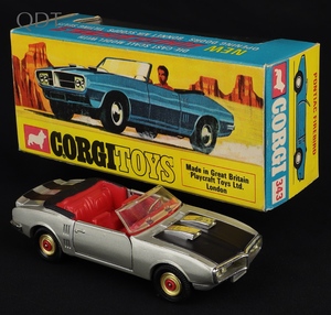 Corgi toys 343 pontiac firebird kk46 front