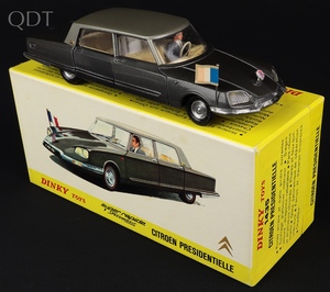 French dinky toys 1435 citroen presidentielle kk51 front